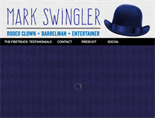 Tablet Screenshot of markswingler.com